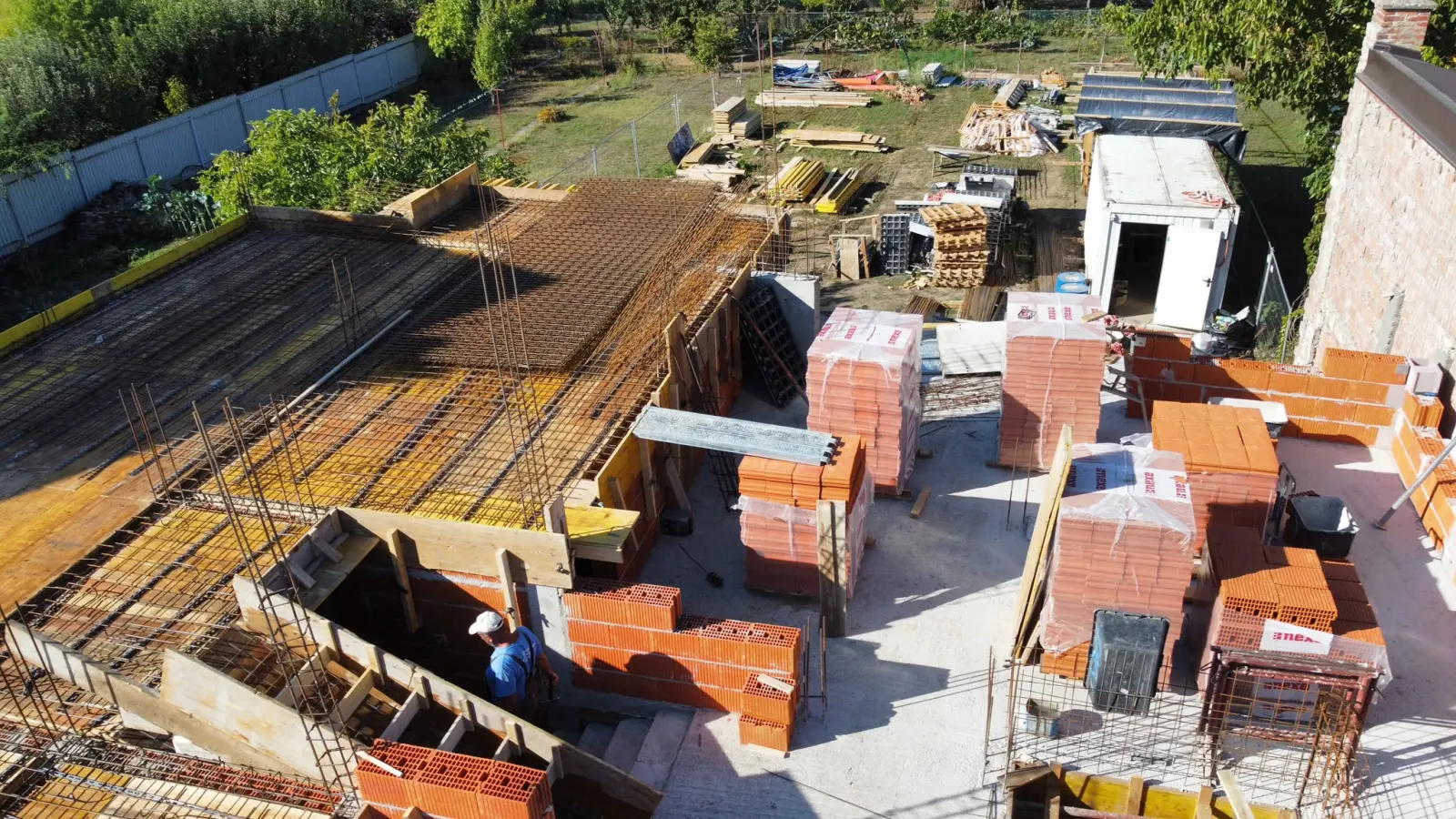Betoniranje ploče 1. kata