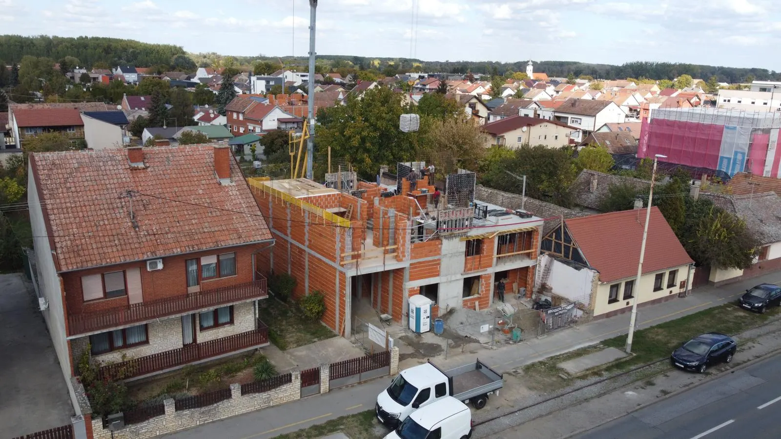 Šalovanje i zidanje 2. kata